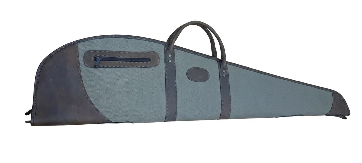 Canvas Rifle Case with Carry Handles & Zipper Pocket